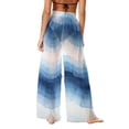 thumbnail image 3 of Gamivast Womens Swimwear Cover Ups High Waisted Sheer Mesh Wide Leg Beach Pants Flowy Transparent Trousers for Summer Tropical Holiday Resort Wear Outfits, 3 of 7