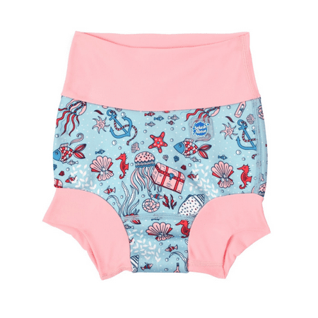 

Splash About Girl s Happy Nappy Cloth Swim Diaper Hidden Treasure 2-3 Years