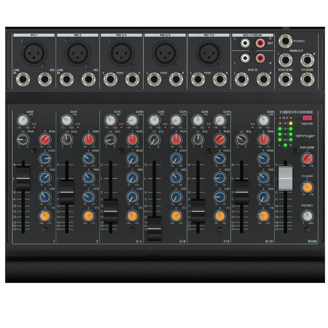 Mezcladora Behringer XENYX 1003B Analoga 3 bandas