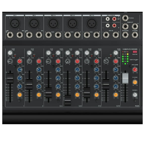 Mezcladora Behringer XENYX 1003B Analoga 3 bandas
