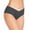 Grey, variant on Durtebeua Women's V Cut High Waisted Bikini Bottom High Leg Cut Swimsuit Bathing Suit Bottoms Grey,M