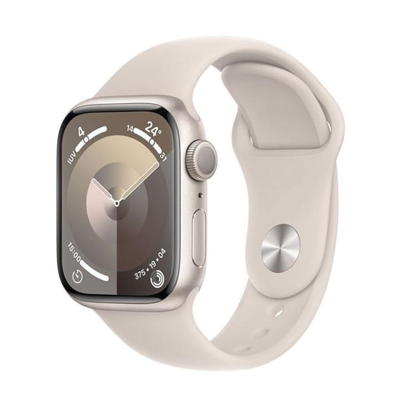 Apple Watch SE2 GPS 44mm con Caja Aluminio Dorado y Correa Deportiva Blanco Estelar