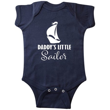 

Inktastic Daddys Little Sailor Sailboat Cute Gift Baby Boy Bodysuit