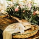 thumbnail image 2 of 6 porta servilletas de flores artificiales para bodas, decoración de mesa, 2 of 6