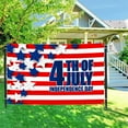 thumbnail image 6 of Chmadoxn Independence Day Decorations, Congratulations Independence Day Banner, Holiday Party Decorations Hanging Flags Patriotic Decorations Photo Backdrops, 6 of 7