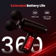 thumbnail image 3 of Awpmdmr Massage Gun, Muscle Massage Gun for Deep Tissue, Portable Handheld Massage Device with 6 Speed & 4 Heads, Gifts for Men Women Dad, 3 of 8