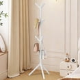 thumbnail image 4 of EGNMCR Closet Organizers and Storage, Organization and Storage, Storage Bins, Storage Containers Floor Standing Iron Art Coat Rack Verticals Clothes Rack Plastic Hat Rack, 4 of 6