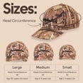 thumbnail image 3 of DaddyGoFish Camouflage Caps for Kids and Adult - Fishing Hunting Hiking Camo Hats Toddler Children Outdoor Adventures, 3 of 10