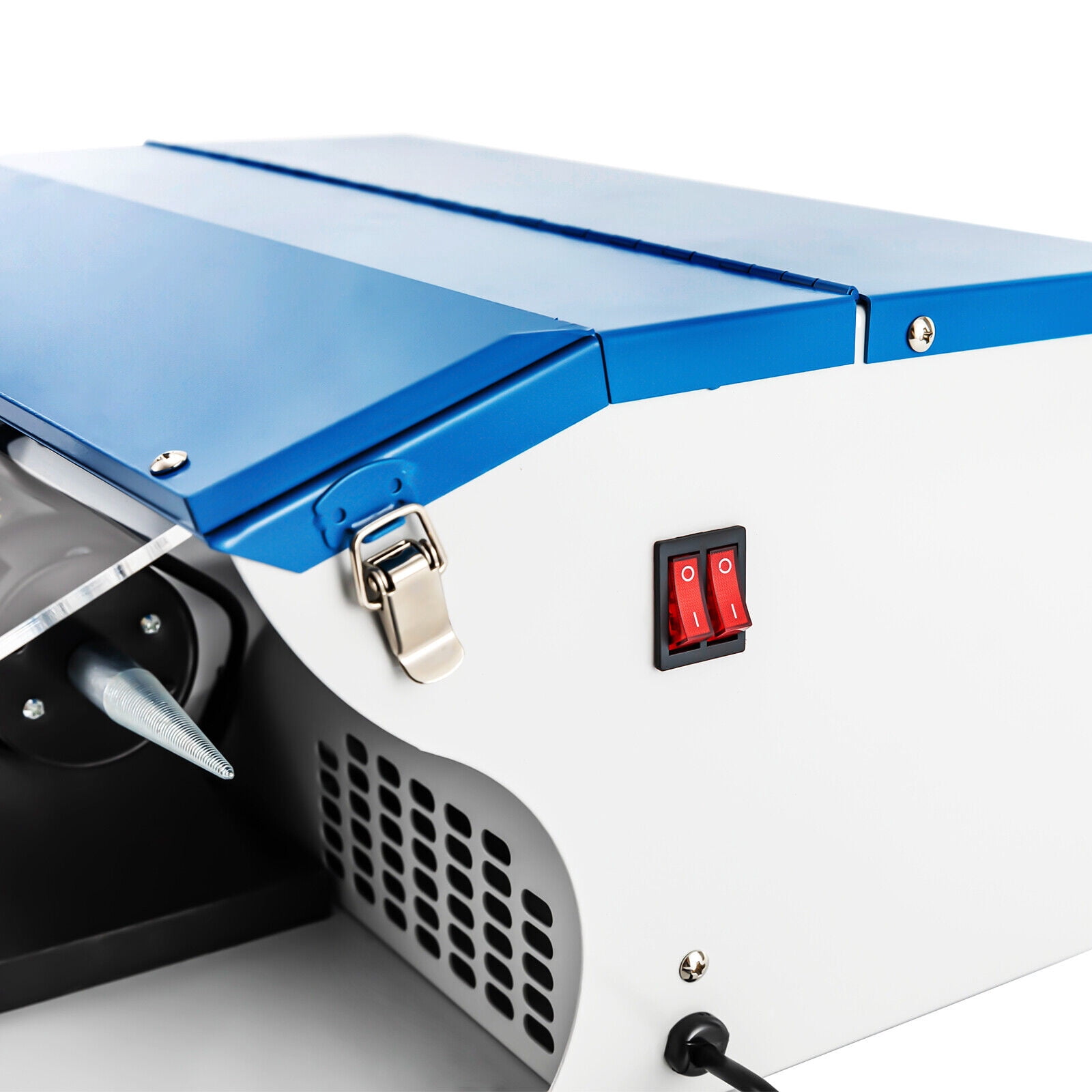 Polishing Buffing Machine Dust Collector Table Top Jewelry Polisher with Light Jewelry Cleaners & Polish