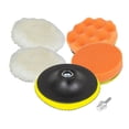 thumbnail image 1 of Kit 6 Piezas Borlas / Esponjas Para Pulir Auto Para Taladro Kingsman 300211, 1 of 7