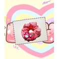 thumbnail image 1 of Anillo para el cabello con forma de intestino grueso y oso rojo rosa, cuerda para el cabello, cuerda para la cabeza de niña dulce, horquilla de verano, accesorios para el cabello, 1 of 6