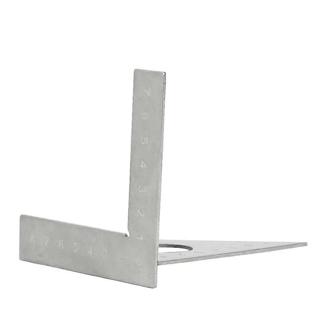 Square Layout Triangular Ruler Stainless Steel 90 45 Woodworking Measuring Tool