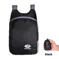 thumbnail image 4 of Mochila plegable para viajes al aire libre, impermeable, deportes, senderismo, mochilas (negro) JShteea  Para Estrenar, 4 of 8