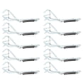 thumbnail image 1 of Fishing Crab Grabber, Rustproof 10pcs Stainless Steel Seafood Grabber Stable Portable Easy To Operate  for Catching Crab for Catching Predatory Fish, 1 of 7