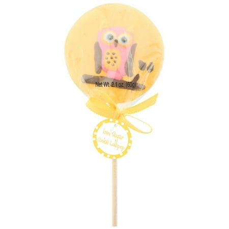Seminole Consulting & Marketing: Iced Sugar Cookie Yellow Icing Lollipop, 2.1 oz
