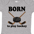 thumbnail image 4 of Inktastic Future Hockey Player Born to Play Hockey Boys Baby Bodysuit, 4 of 5