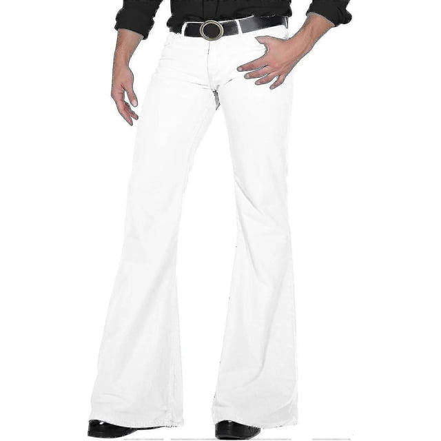 Pantalones de discoteca de los años 70 para hombre, pantalones vaqueros acampanados para hombre, pantalones vaqueros acampanados de los años 60 y 70, pantalones vaqueros vintage para hombre, yvan A001