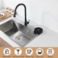 thumbnail image 3 of Glass Rinser for Kitchen Sink, Cups, Bottle Washer for Sink, Clamp Bar, Glass Rinser, ABS Kitchen Sink Accessories with Fresh Water Tube, 3 of 4