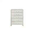 thumbnail image 2 of Malmo Oak Engineered Wood and Gold accent Bedroom Chest, 2 of 5