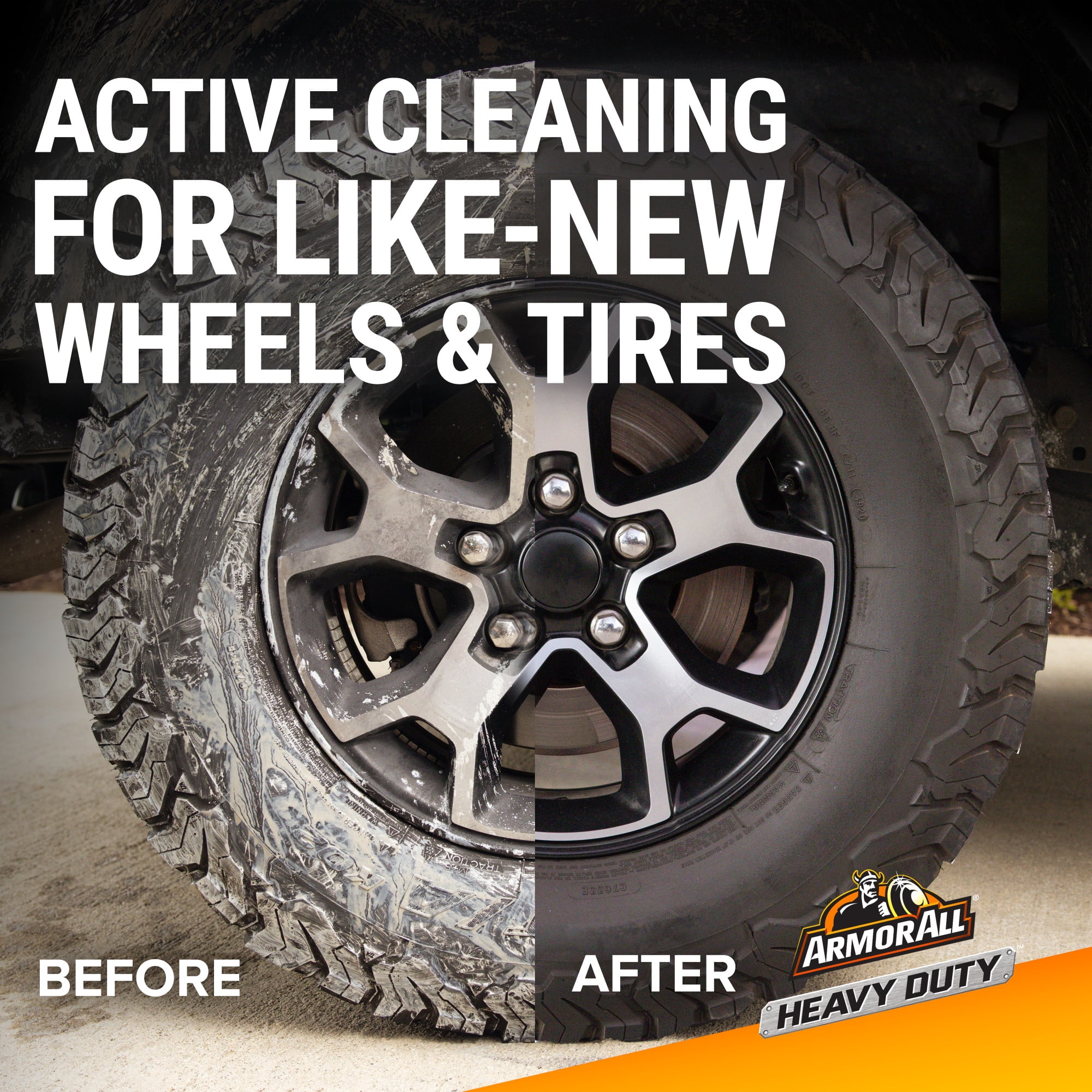 (3 pack) Armor All Heavy Duty Wheel and Tire Cleaner - 22 OZ