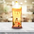 thumbnail image 3 of Lámpara de Navidad Yotijar Luz de velas sin llama decoración de escritorio 23 cm, 3 of 9