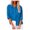 L1-Royal Blue, variant on Dndkilg Long Sleeve Button Down Shirts for Women Black Regular Fit Low High Front Pocket Cotton Linen Casual Tops for Older Women Medium Long Sleeve Long Blouses and Tops Petite Size Sky Blue L