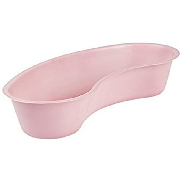 Emesis Basin Dusty Rose, 700 cc, Plastic, Disposable