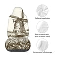 thumbnail image 4 of Wukai Dutch Windmill Full Set Car Seat Covers with Soft Padding Universal Auto Front Seats Protector and Cushion Mat, 4 of 5