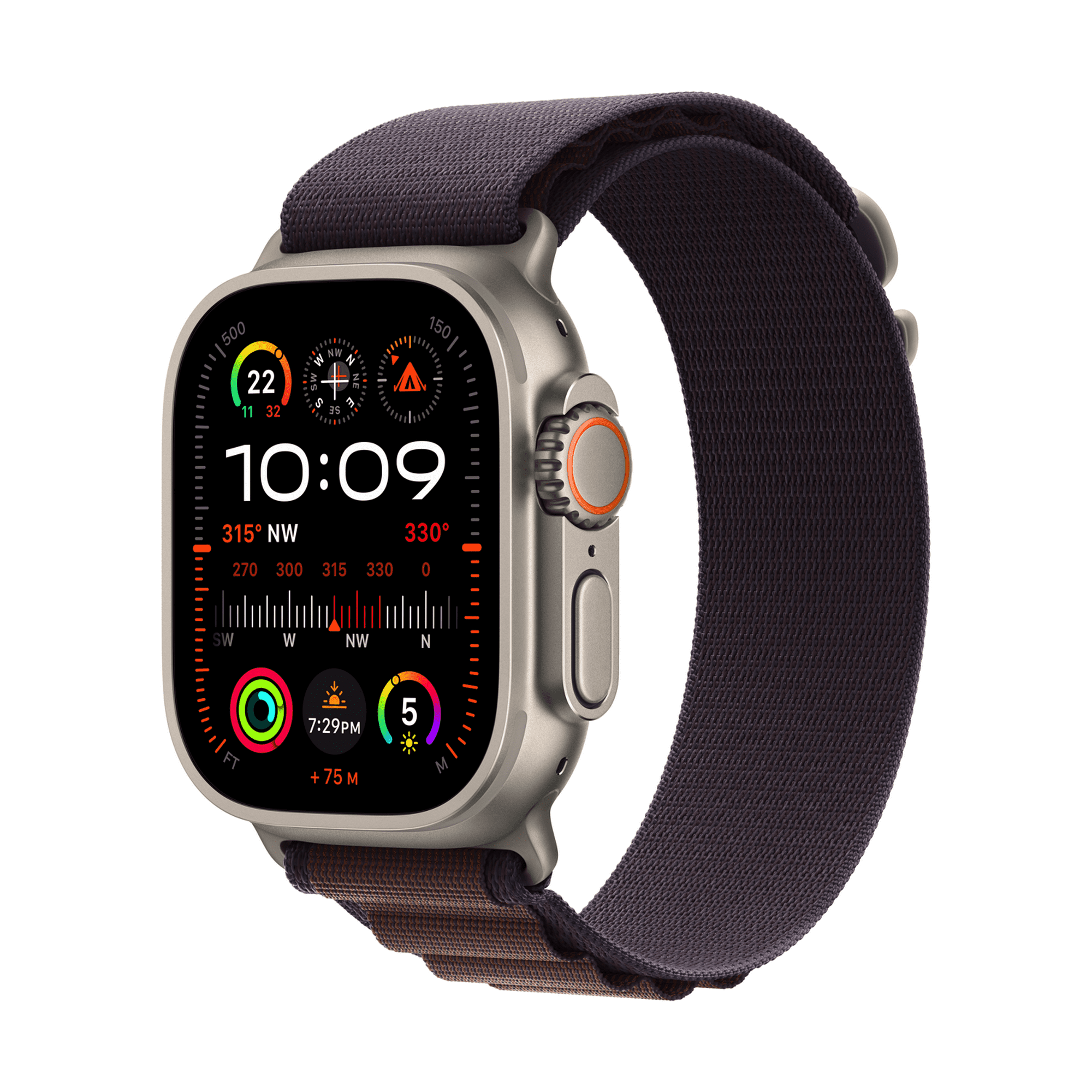 Apple Watch Ultra 2 GPS Cellular Indigo Alpine Loop Medium Walmart