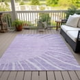 thumbnail image 6 of Addison Rugs Chantille Indoor/Outdoor Transitional Abstract Lavender Washable Rectangle Rug, 5' x 7'6", 6 of 6