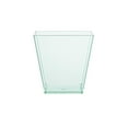 thumbnail image 4 of Restaurantware-8 Ounce Large Kova Cups, 100 Disposable Dessert Tumbler - Lids Sold Separately, Sturdy, Seagreen Plastic Appetizer Cups, For Mousse, Layered Cakes At Catered Events, 4 of 10