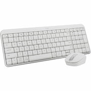 Logitech MK250 Bluetooth Wireless Mouse and Keyboard Combo: Fast & Easy Connectivity, Compact Wireless Keyboard, Ambidextrous Mouse (Off-white)