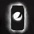 thumbnail image 3 of CafePress - Pepsi Can Outline Men's Fitted T Shirt (Dark) - Men's Fitted T-Shirt, 3 of 4