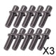 thumbnail image 1 of 3x 10 Piezas Varilla de Tensión de Tambor Metal Inoxidable Hardware de Percusión Fuerte Tornillo Apretado para Instrumento de Percusión Accesorio Univ 3 piezas, 1 of 8