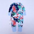 thumbnail image 2 of Bellafa Unisex Babies' and Toddlers' Snug-Fit Cotton Footed and Footless Pajamas 2-way Zipper Girls Romper Sleeper, 2 of 7