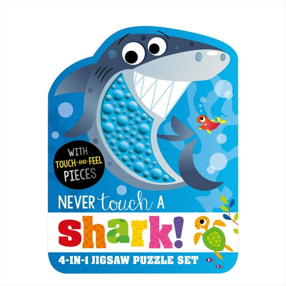 Never Touch a Shark Jigsaw Puzzle Set, (Paperback)