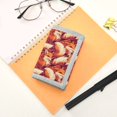 thumbnail image 7 of JIALIOU Nylon Trifold Card Wallet with ID Window Zipper Pocket for Men Women Teen Cartoon Foxes, 7 of 7
