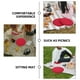 thumbnail image 4 of KAKOWELY 2 cojines redondos para silla de comedor, cocina, suelo, exterior, 4 of 5