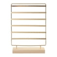 thumbnail image 3 of Segolike Earring Display Stand Jewelry Organizer Multipurpose, Hanging Jewelry Stand, Ear Stud Rack for Women Girl Dresser Home Vanity gold, 3 of 8