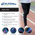 Walkomfy Reinforced High Arch Support Insoles for Women Men Plantar