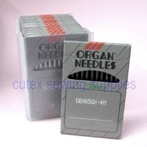 Elna Embroidery - 100 Organ DBXK5Q1-NY Embroidery Needles For Janome MB4, Melco EP4, Elna 9900 -Size 75 / 11