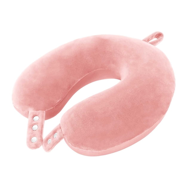 Almohada de viaje Almohada cervical de espuma viscoelástica para avión Almohada cómoda para dormir y descansar en tren o coche