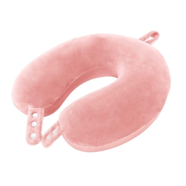 Almohada de viaje Almohada cervical de espuma viscoelástica para avión Almohada cómoda para dormir y descansar en tren o coche