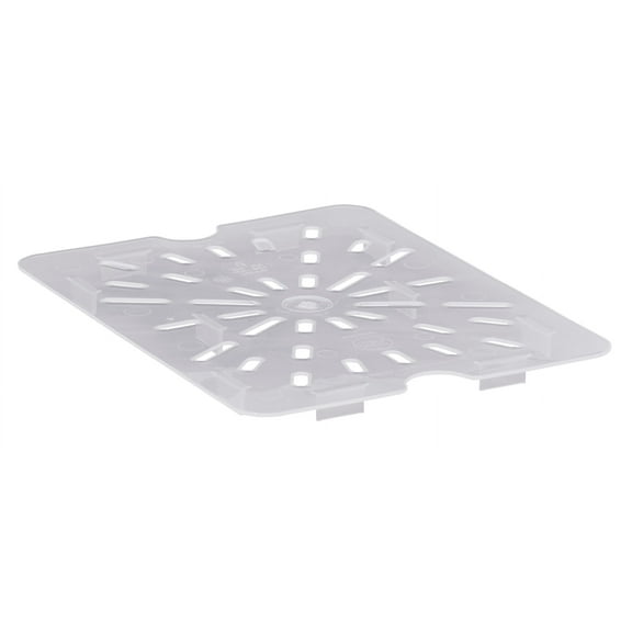 Food Pan Drain Shelf 1/2 Polypropylene Translucent