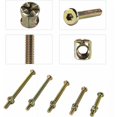 thumbnail image 2 of 50 piezas de pernos de acero inoxidable, pernos hexagonales, tuercas de perno, tornillos de fijación para muebles, tornillos para muebles, tornillos para muebles, montaje de tornillos hexagonales, tu, 2 of 5