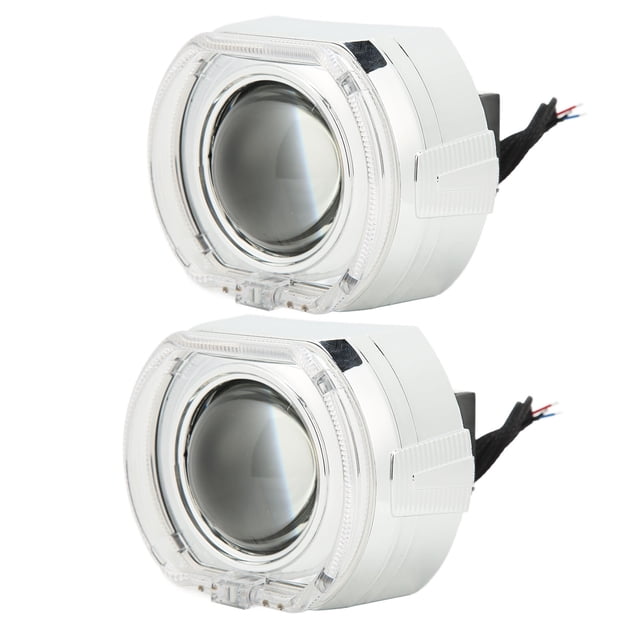 Lente de proyector de faro de automóvil, lente de proyector de faro LED bidireccional de 3 pulgadas, lente de proyector de ojo de ángel, estándares líderes en la industria