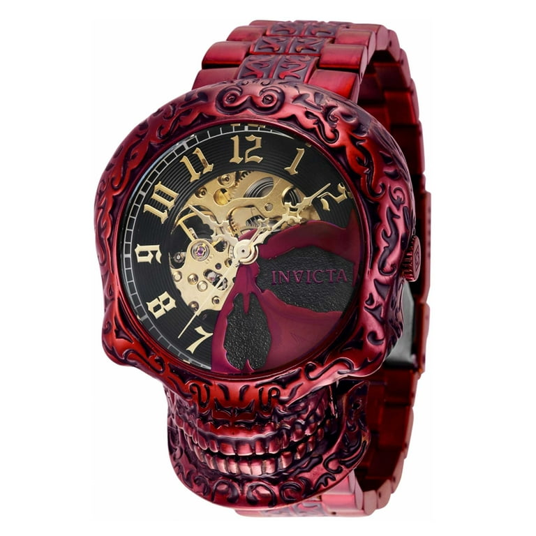 Invicta 40757 Men s Artist Quartz Skull Design Bracelet Watch