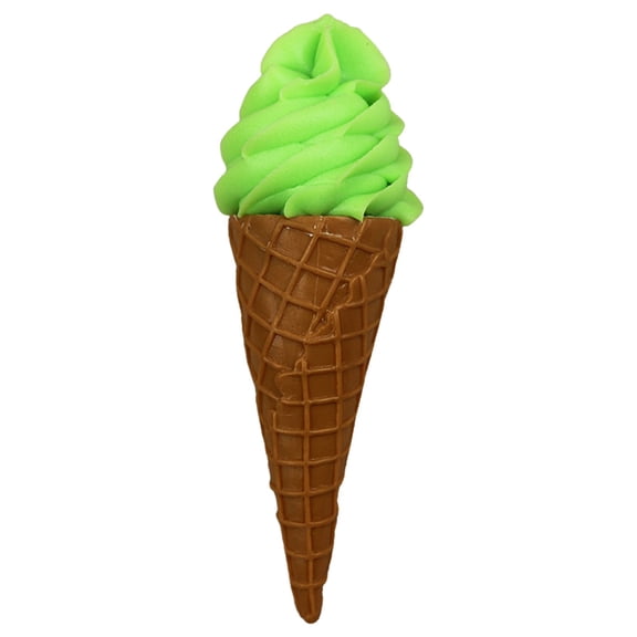 Fake Ice Cream, Artificial Ice Cream for Decoration, Lifelike Plastic Ice for Displays, Floral Arrangements, Themed Photography Non-Melting & Reusable