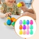 thumbnail image 5 of 12 huevos de Pascua rellenables, cestas de Pascua creativas y portátiles, cáscara de huevo de 6 cm multicolor, 5 of 9