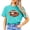 Seafoam Shirt, variant on Glitter Football Graphic Shirt for Women and Teens Fall Football Season Oversized Tee Seafoam Shirt Adult X-Large